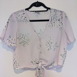 Show Me Your Mumu Floral Crop Top